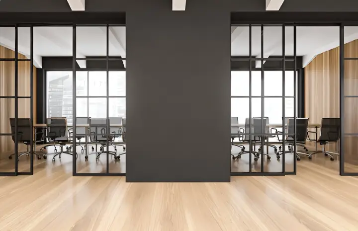 Office Sliding Glass Partitions: Style Meets Smart Space Planning