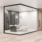 Supervising Teams with Clear Glass Partitions