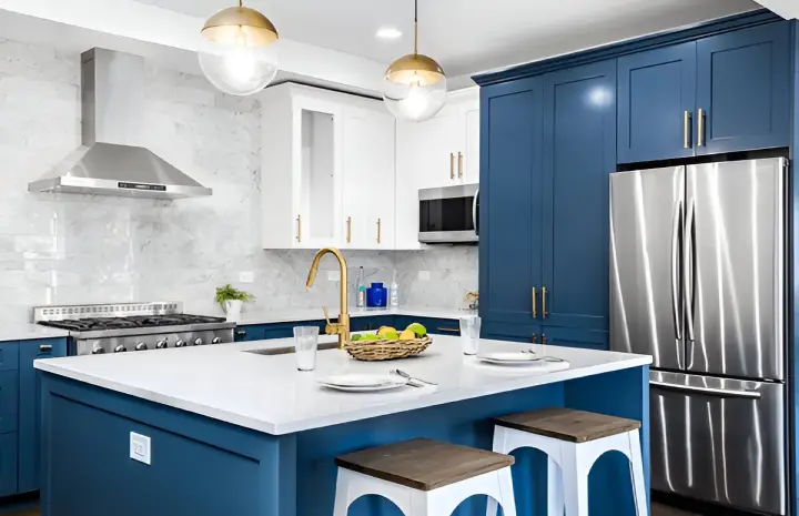 The Psychology Behind Choosing Blue for Your Kitchen Cabinets