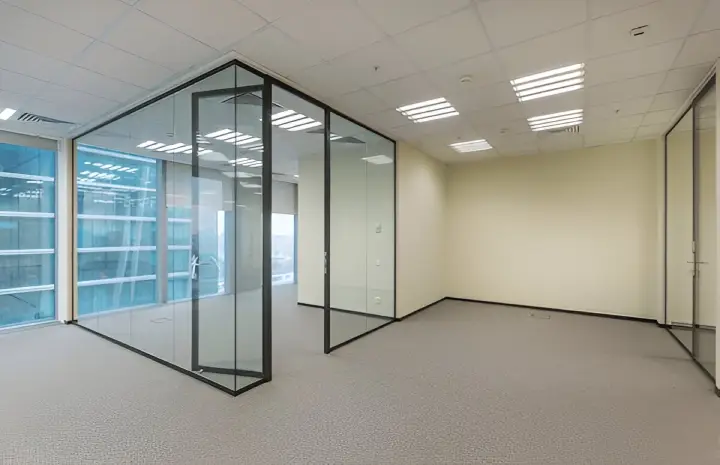 Using Stand Alone Glass to Build Temporary Workstations