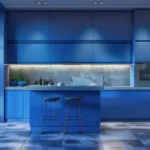 Elevate Your Space with Blue Kitchen Cabinets Installation