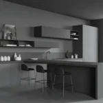 Grey Kitchen Cabinet Design Dubai: Matte vs Glossy Finish