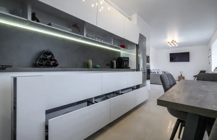 Sleek Storage Solutions for Modern Kitchens