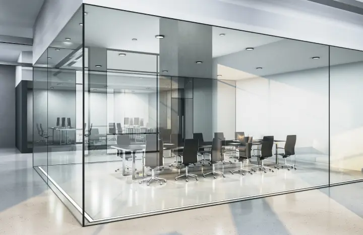 5 Reasons Frameless Glass Partitions Dominate Office Interiors