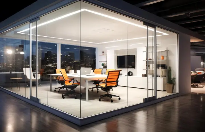 From Cubicles to Clarity: Frameless Glass Dividers for Offices