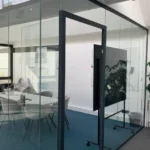 Office Black Frame Glass Walls – A 2025 Interior Trend
