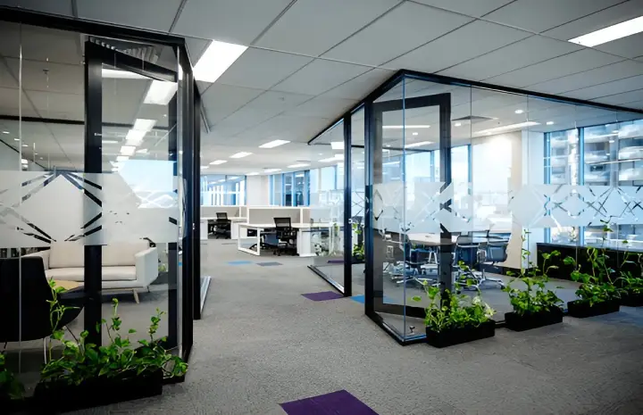 Office Temporary Glass Walls – Privacy Without Commitment