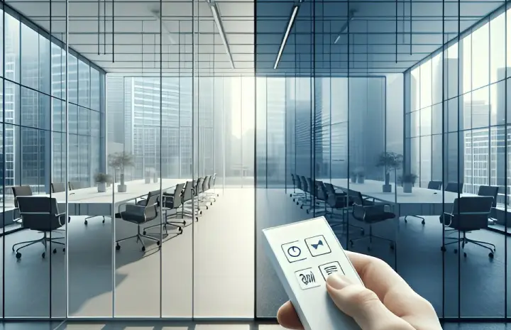 Privacy on Demand with Switchable Glass