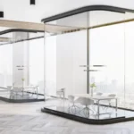 Modern Office Layouts That Use Transparent Glass Walls Perfectly