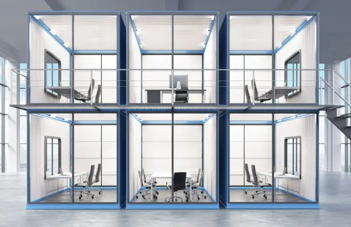 Office Aluminium Glass Partition – Smart Workspace Design
