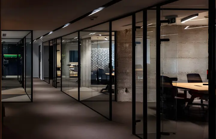The Power of Black Aluminium Framed Partitions