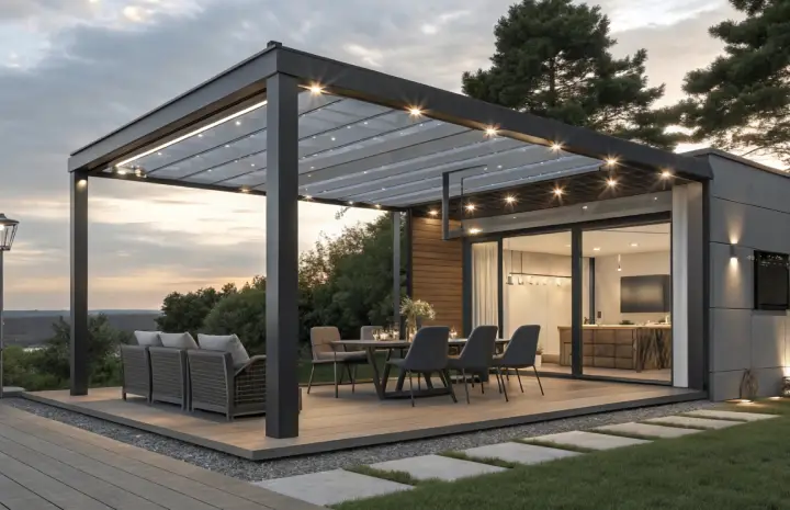 Fiberglass Pergola Installation for Year-Round Comfort